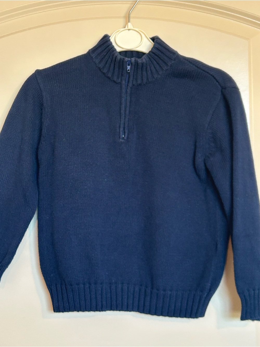 Sz5 Little English Quarter Zip Sweater